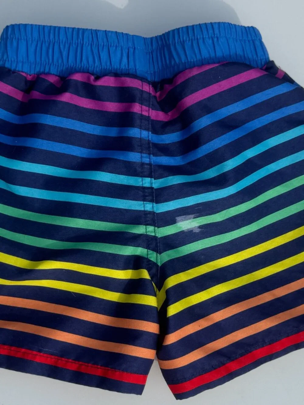 Primary Swim Trunks Rainbow Striped 18-24 mo/ 2T - Picture 3 of 4